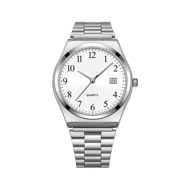 LUCKY FOX - Stylish & Minimalist Stainless Steel Wristwatch with