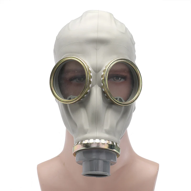 New 64 Type Multipurpose Black Gas Full Mask Respirator Painting Spray Pesticide Natural Rubber Mask Chemical Prevention Mask