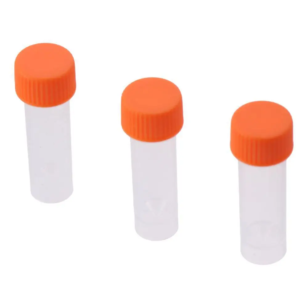 

Пластиковые пробирки с крышкой и винтовой крышкой, 5 мл
