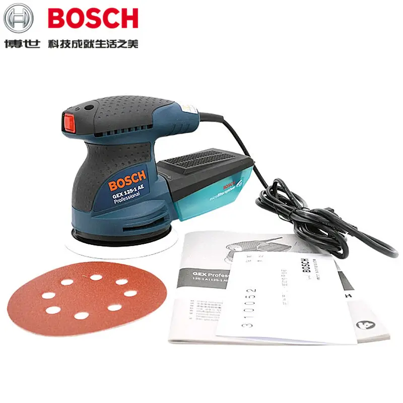 BOSCH Professionl 220V Eccentric Sander GEX 125-1 Random BOSCH Professionl 220V Eccentric Sander GEX 125-1 Random