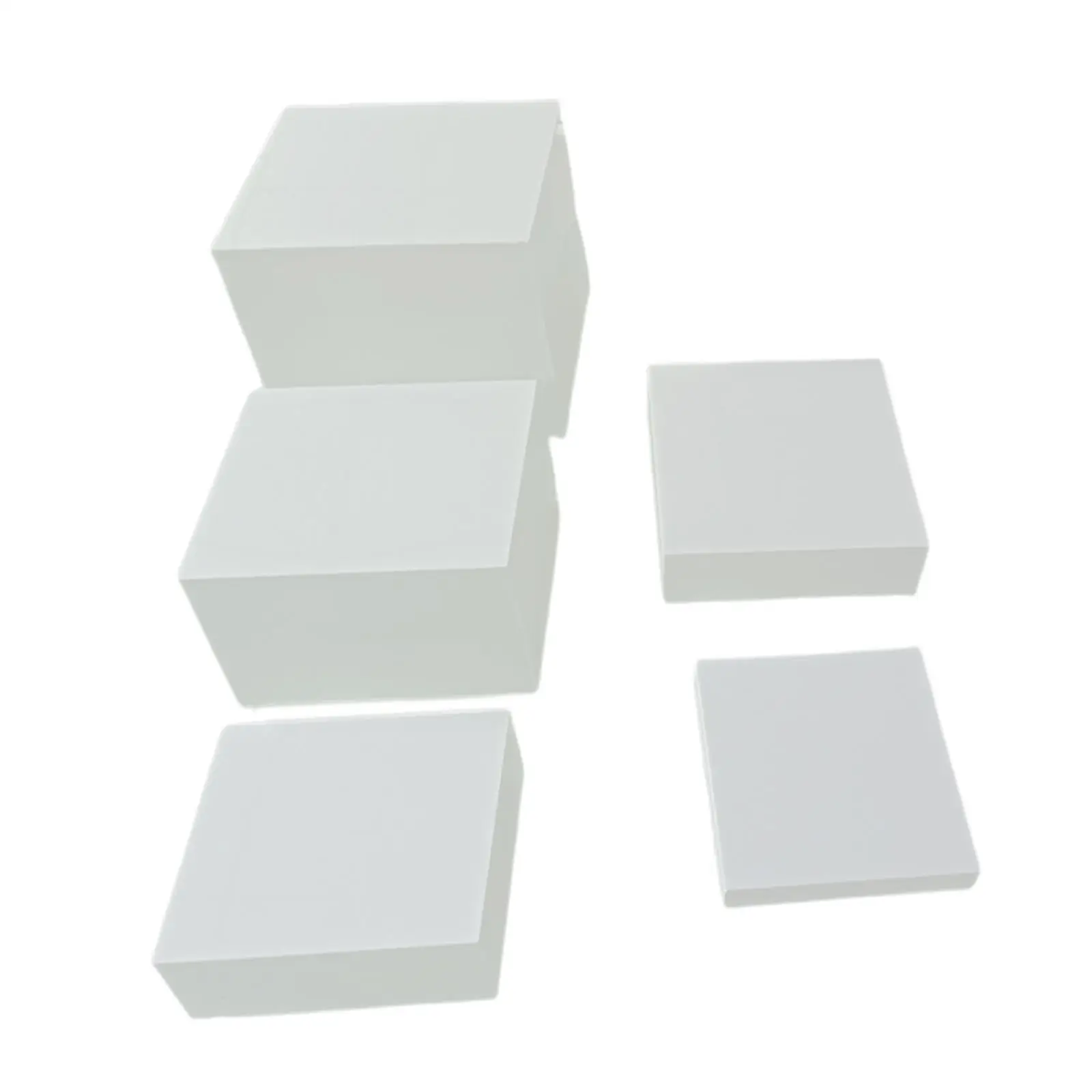 5x Buffet Riser Food Risers for Buffet Table for Food Cupcake Small Figurine