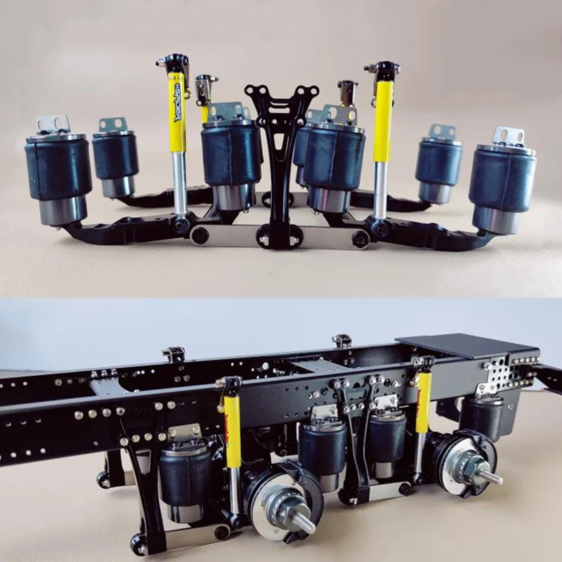 Modell Simulation Luftfederung System 8 Airbags Zentrum Tie Rod Set