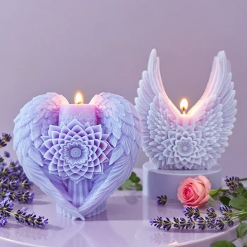 Elegant Flower Wing Mold 1