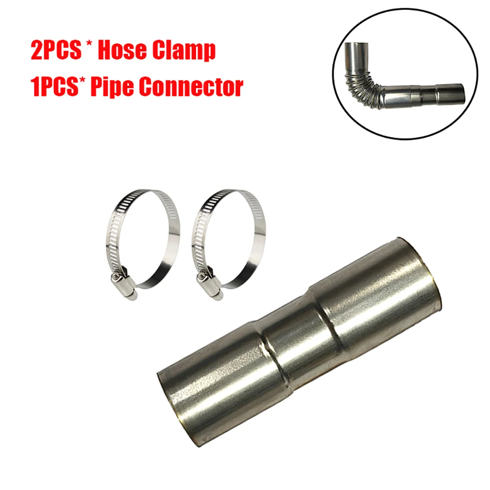 Universal Exhaust Pipe Tube Elbow Connector Set for Diesel Heater Systems