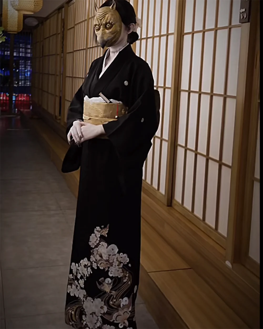 Generic Traditional Kimono Costume for Cosplay Events