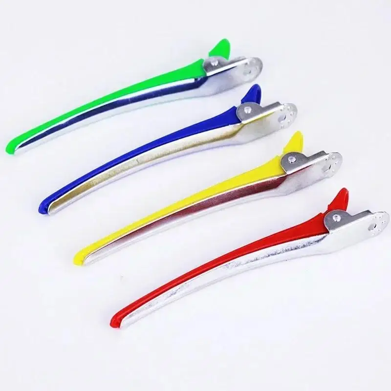 New 5 Pcs/Set Colorful Hair Clips Professional Hairdressing Salon Sectioning Hair Styling Tools Braiding Clip Hairpins Accessory