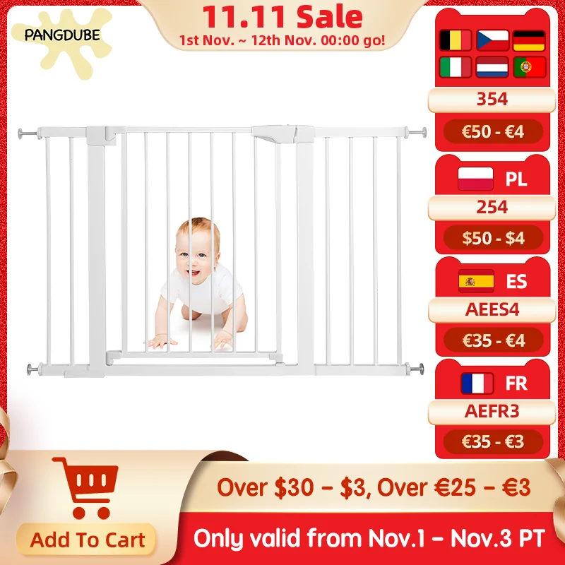 Child Safety Barrier Baby Gate For Stairs Security Protection Safety