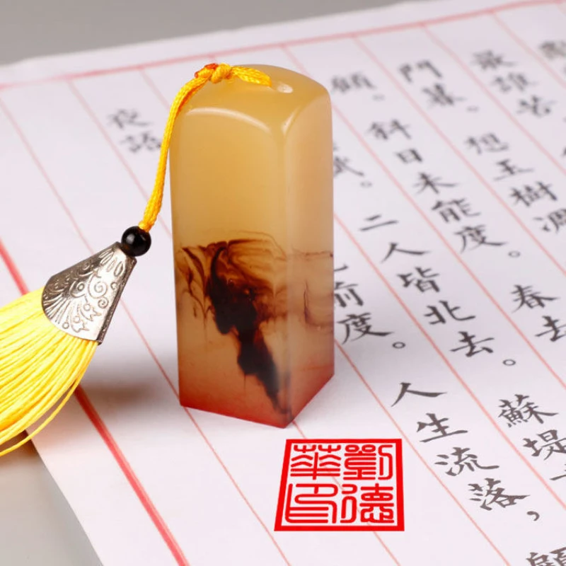 

Hard Pen Resin Stamps Exquisite Chinese Personal Seals Custom Calligraphy Painting Seal Portable Artist Clear Stamps Name Seals