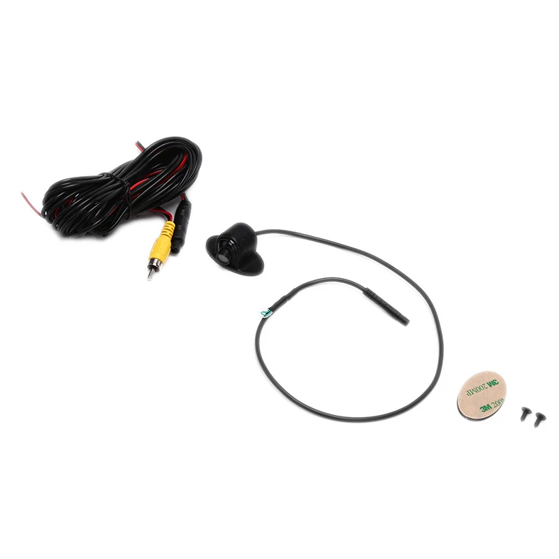 360 ° Mini HD Gece Görüşlü Araç Kamerası Arka Ön Yan Su Geçirmez Opsiyonel Araç Kamerası