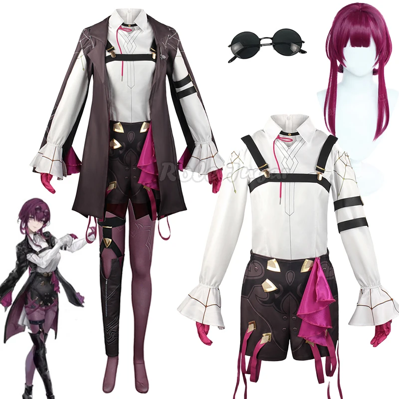 

Role Jugar Kafka Cosplay Anime Game Honkai: Star Rail Costume Sweet Lovely Combat Uniform Women Halloween Party Clothing Outfit