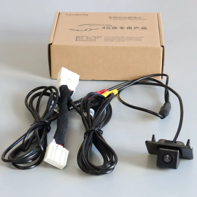 Car Rear View Camera for Mazda 3 Mazda3 Axela BM BN Sedan 2014~ Original Display Compatible Plug and Play