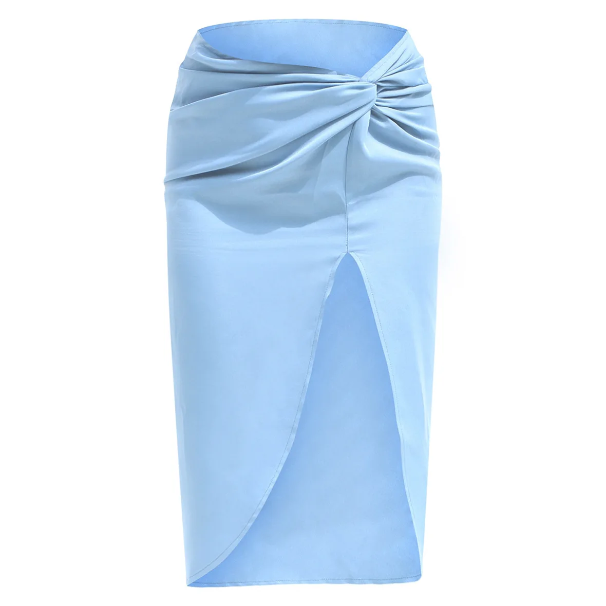 Elegant Woman  Chiffon Skirt 2022 Summer Casual Female Pleated Beach Skirts Ladies Chic Solid Bow High Waisted Skirt crop top and skirt