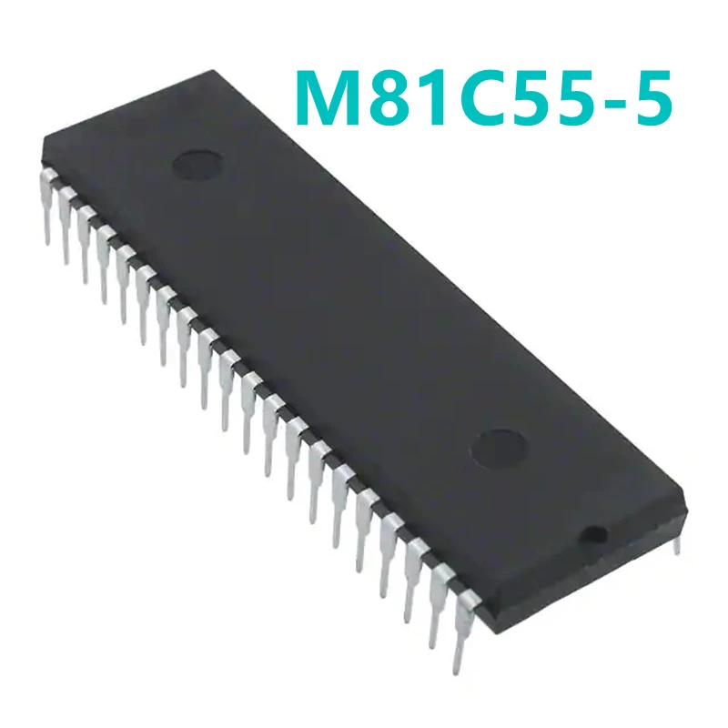 

1PCS New Spot M81C55-5 M81C55 Single-chip Direct Insert DIP-40 Foot SRAM Static Memory Chip IC