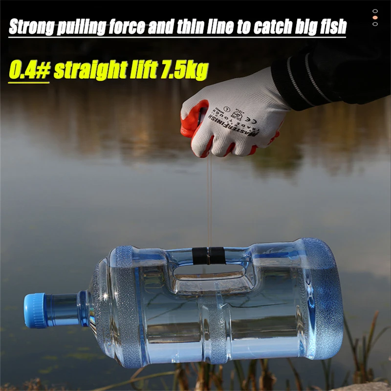 Micro Fishing Line 0.05mm Braided PE 1000m for Sea Fishing