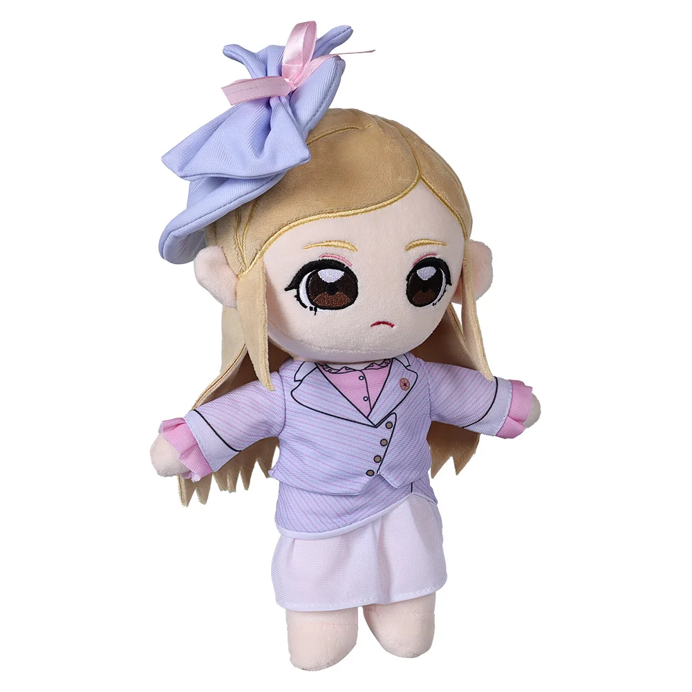 Witch Elphaba Glinda Cosplay Plush Plushies Movie Wicked Roleplay Cartoon Soft Stuffed Mascot Costume Birthday Halloween Props