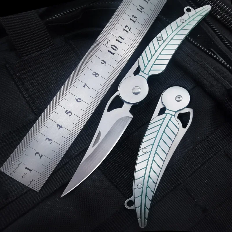 

Mini Folding Knife for Man High Hardness Portable Outdoor Survival Self Defense Military Tactical Pocket Knives for Hunting