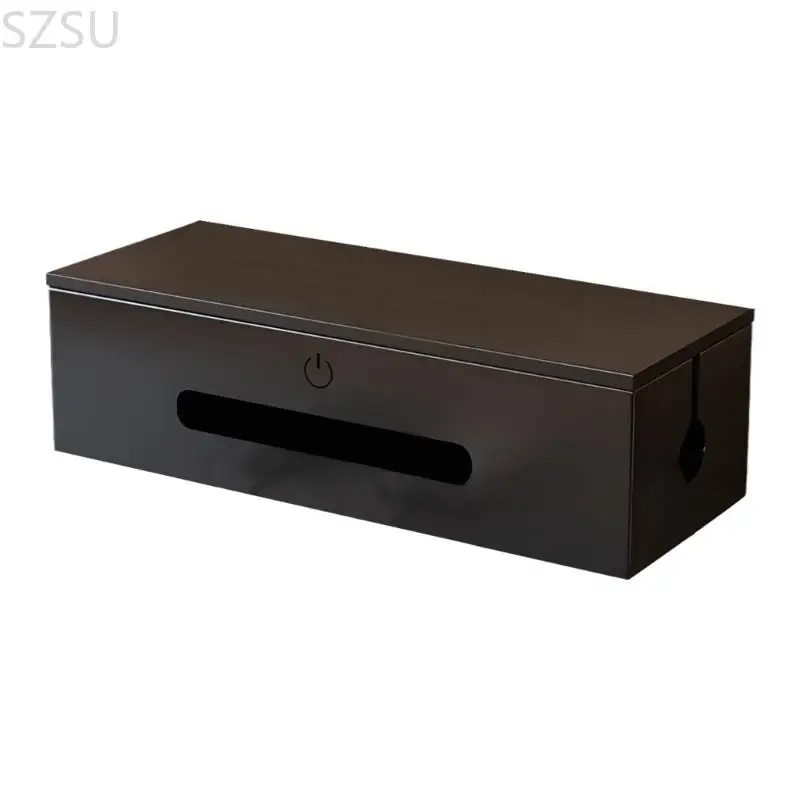 SZSU는 목재와 강철을 결합한 사무실 또는 가정용 매끄러운 32cm 코드 컨실러 상자