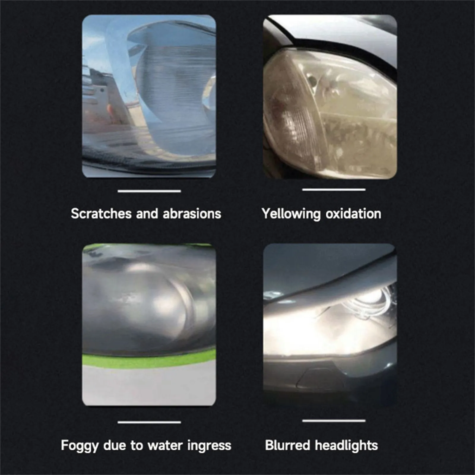 Ceramic Headlight Restoration Guaranteed To Last Your Vehicle Brings Headlight Back To Condition 3 Steps No Power Tools Required headlight restoration