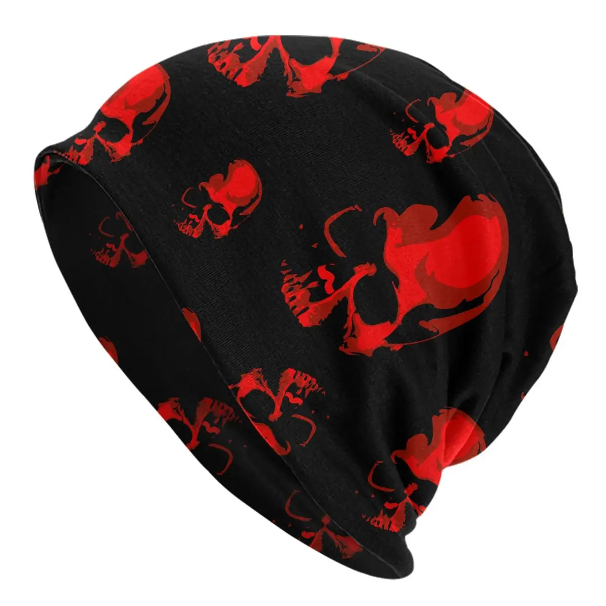 

Unisex Casual Hat Haloween Scary Skull Cap Winter Warm Beanies Adult Hip Hop Bonnet Hat
