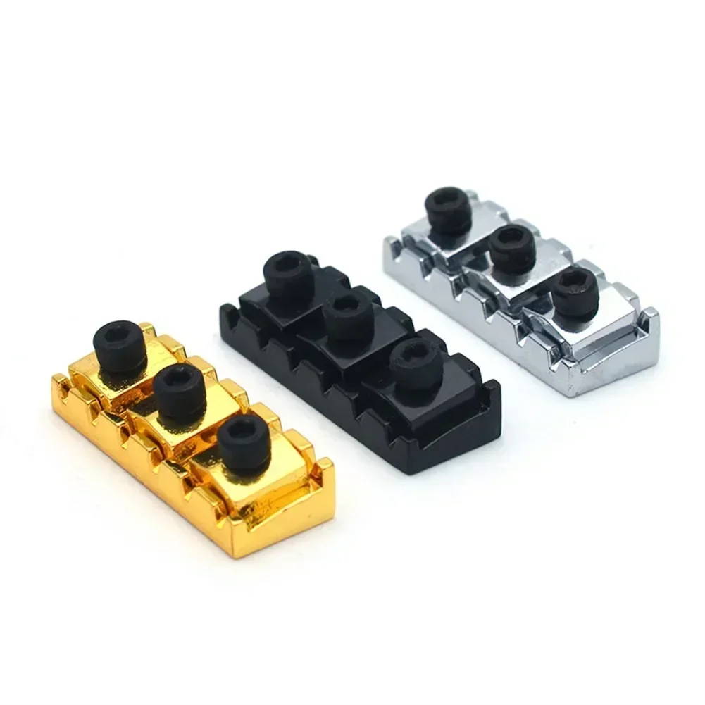 43mm Guitar Locking Nut String Lock Screws Allen Wrench Spanner Repair Tools for Floyd Rose Tremolo Bridge Musical Instrument guitar locking nut