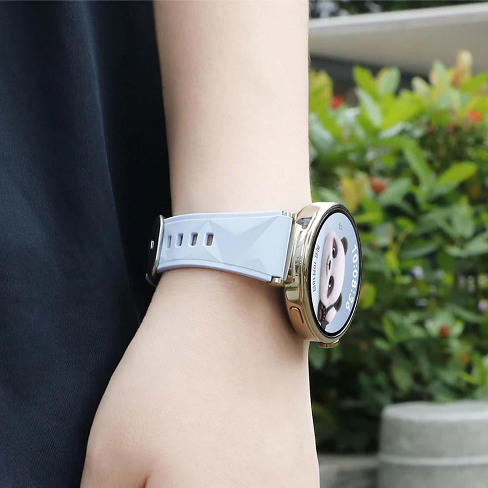 Official Silicone Sport Strap Band for Smartwatch - 18mm/22mm Bracelet Wristbands