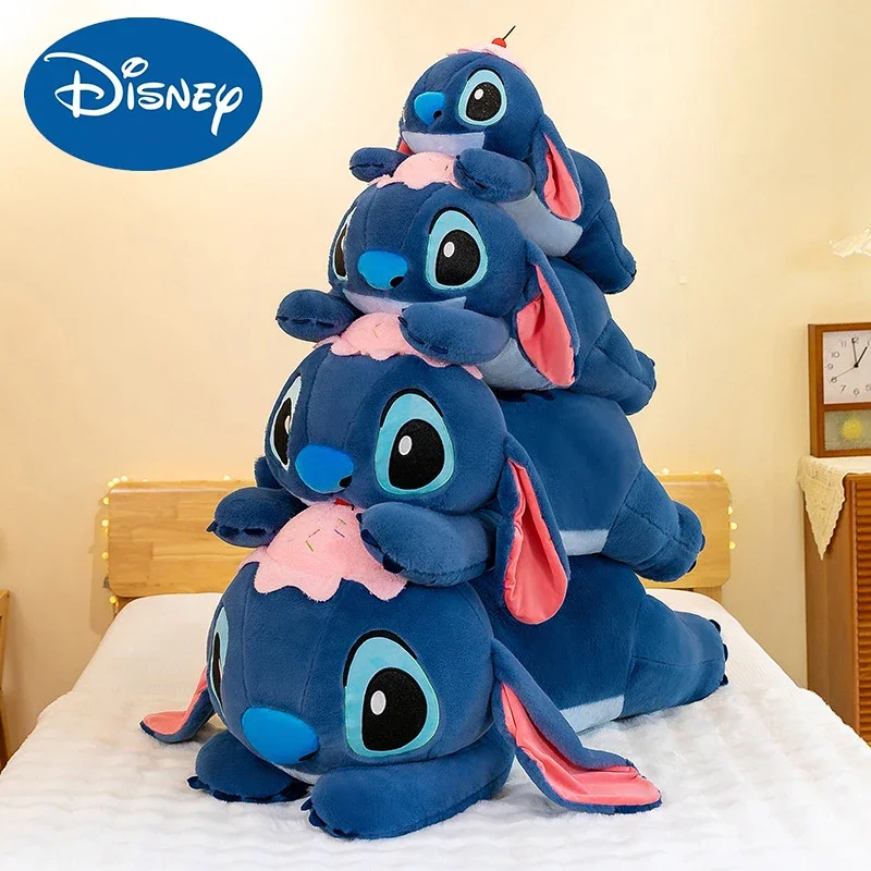 

Hot New Lilo & Stitch Plush Toys Kawaii Anime Stitch Soft Stuffed Plushine Pillow Cartoon Sofa Bed Boys Girls Birthday Gift