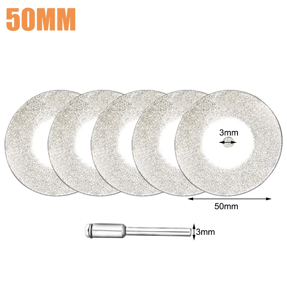 Disque à tronçonner diamant converasif pour mini perceuse, mandrin pour  nettoyeur de carreaux Dremel, outil de disques de coupe de point de beauté,  5/10 pièces, 1/2 pièces - AliExpress