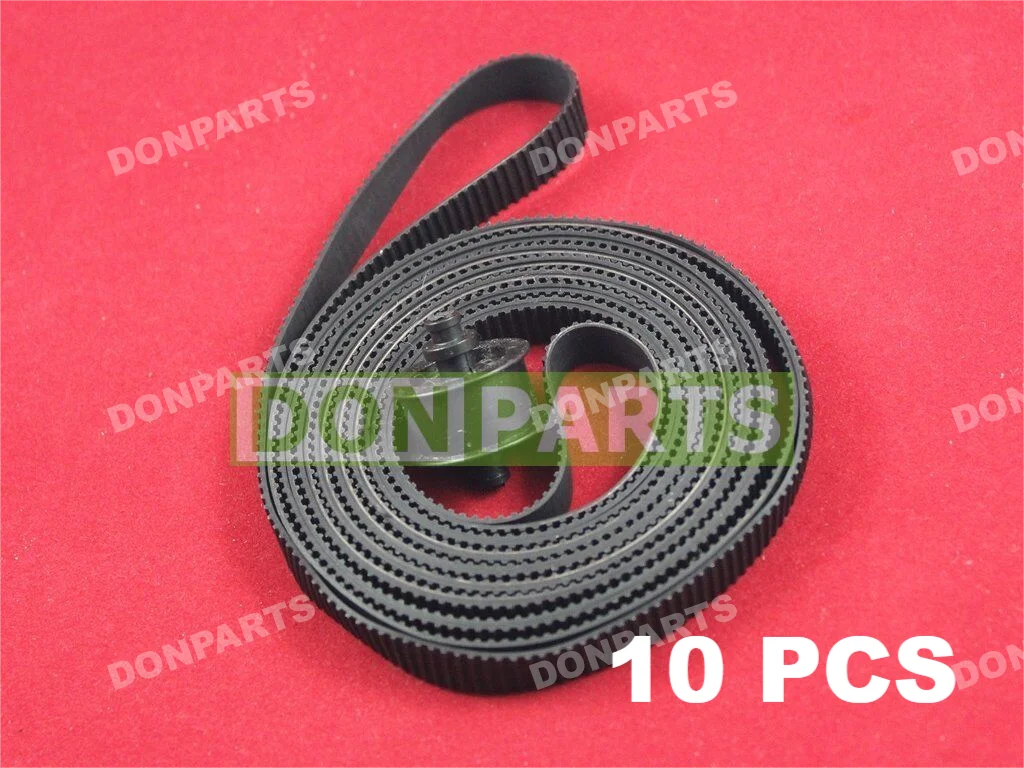HP DesignJet T610 T620 T1100 T1120 T1200 Z2100 Z3100 Z3200 PS 44인치 Q6659-60175용 풀리가 있는 10 스캔 축 캐리지 드라이브 벨트