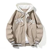 High Quality Baseball Uniform Jacket New Men's Autumn New Trendy Brand All-match Student Hooded Jacket Plus Size Coats Male 8XL 5