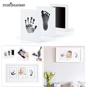Baby Handprint Footprint Photo Frame Kit 1