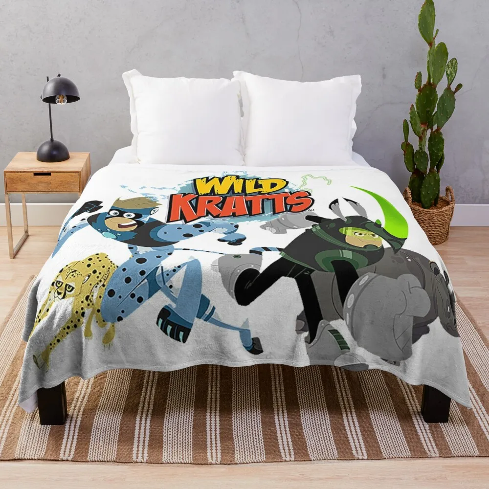 Wild Kratts Throw Blanket Throw And Blanket From Fluff