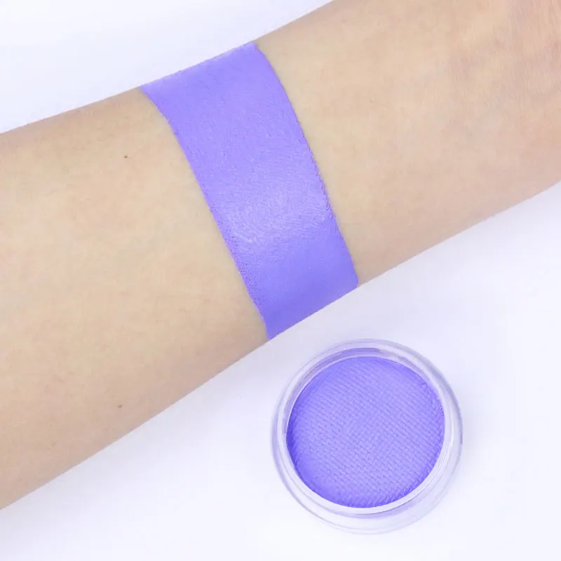 2023New 30g/pc Purple and Blue Water Based Face And Body Painting Non-toxic Professional Makeup Pigment For Halloween Costume 5