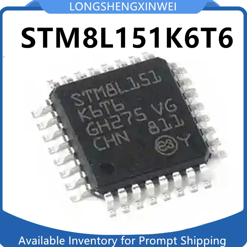 

1 шт. оригинальный STM8L151K6T6 STM8L151 флэш-память 16 МГц/32 Кб/8-битный микроконтроллер MCU