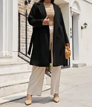 

2022 Winter Popular Vintage Tops Cotton Coat Warm Long Coat for Women Jacket Women Trench Coat for Women