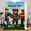 Robloxes Microfiber Bedding Fur Blanket Throw Thermal Blankets for Bed Blankets for Adults Home Interior Home and Decoration 1