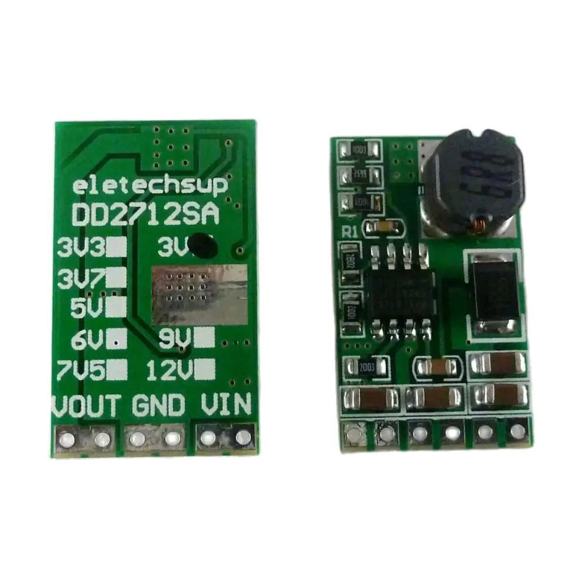 

25PCS DD2712SA 3.5A DC-DC 4.5V-27V to 3V 3.3V 3.7V 5V 6V 7.5 9V 12V Converter Module Buck Step-Down Voltage Regulator Board