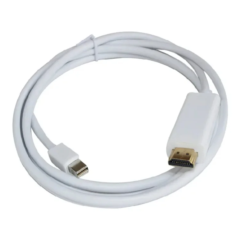 

1.8M/6FT Golden Plated Thunderbolt Displayport Mini Display Port/DP to HDMI Male Adapter cable For Apple Macbook Mac Air Pro