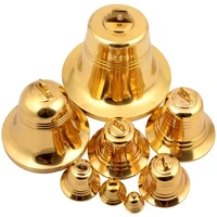 Large Engraved Copper Bells, 100% Brass Handicraft, Loud Clear Sound, School Meditation, Church, Creative Gift, 12 cm 1
