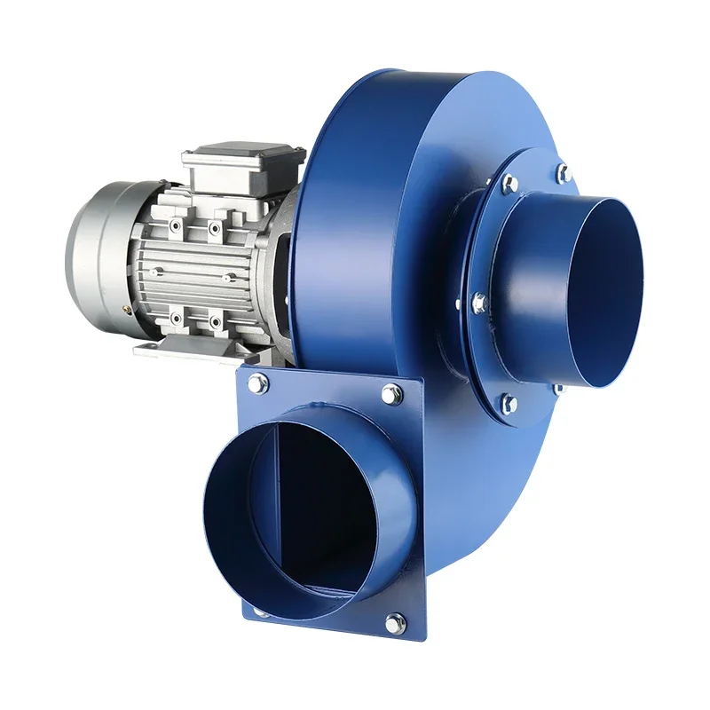 Ventilador Centrífugo Pequeno Resistência a Alta Temperatura Alta Potência Ventilador Centrífugo Sucção de Escape de Fumaça 220v 60370w
