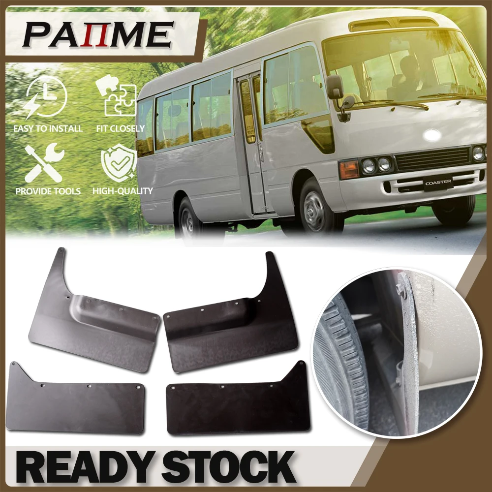 

Mud Flaps For Toyota Coaster Mud Flaps Mudflaps Splash Guards front Rear Mudguards Fender 76626 36010 YC101185