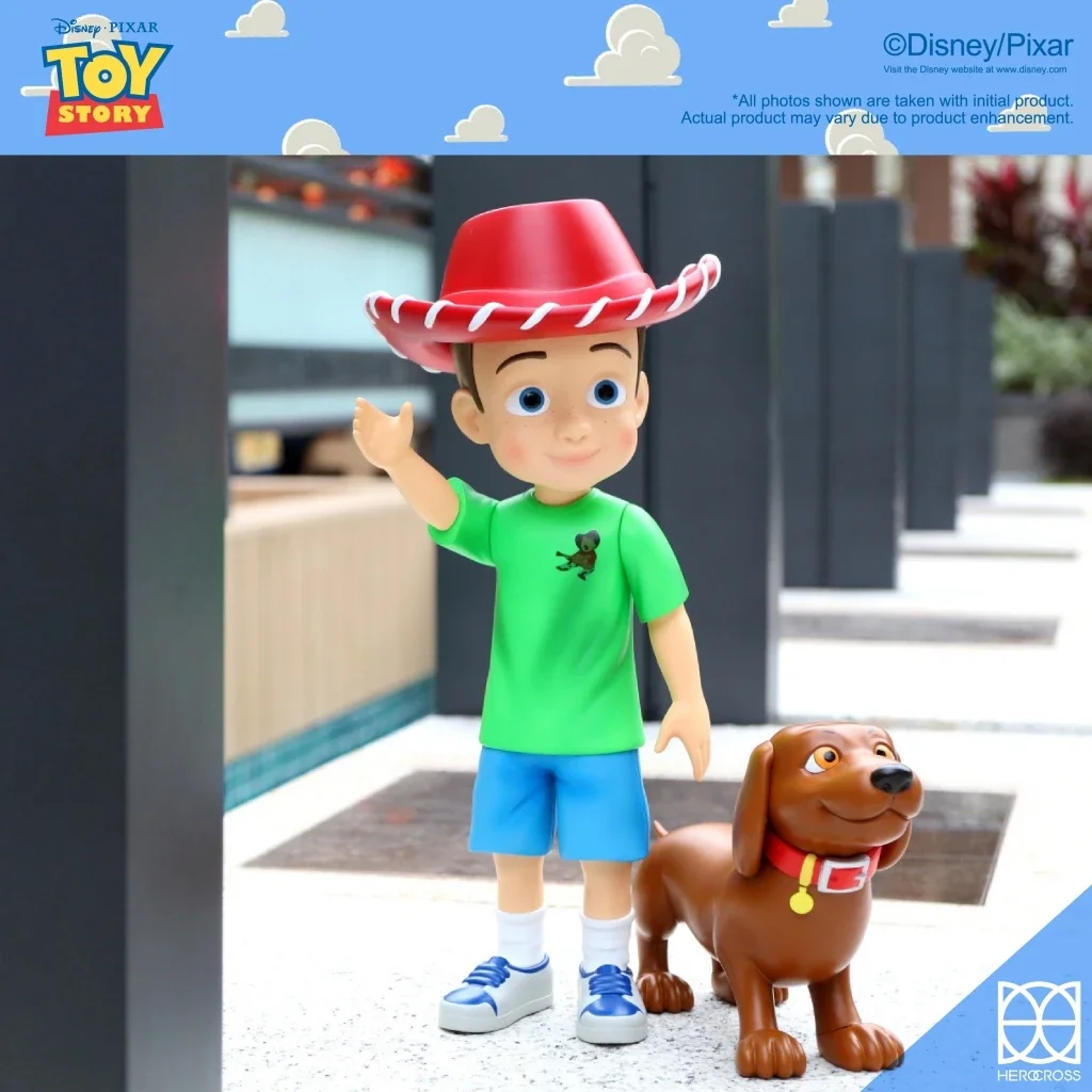 30CM Disney Herocross Cute Toy Story Andy & Buster Sid & Scud