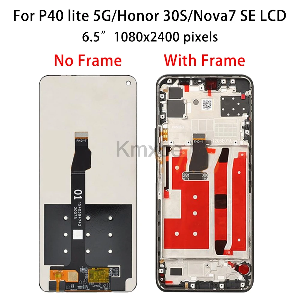 ȭ P40 Ʈ 5G CDY-NX9A LCD ġ ũ Ÿ , ȭ Ƴ 30S  7 SE LCD  , 6.5 ġ ÷