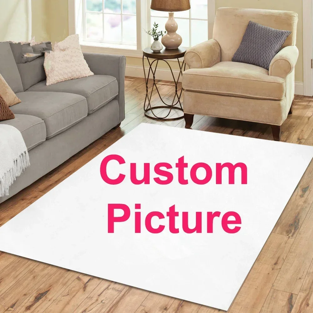 

Custom Carpet Rug Printed Rectangle Area Rugs for Adult Yoga Mats Living Room Decorative Dropshipping Personalized Doormat