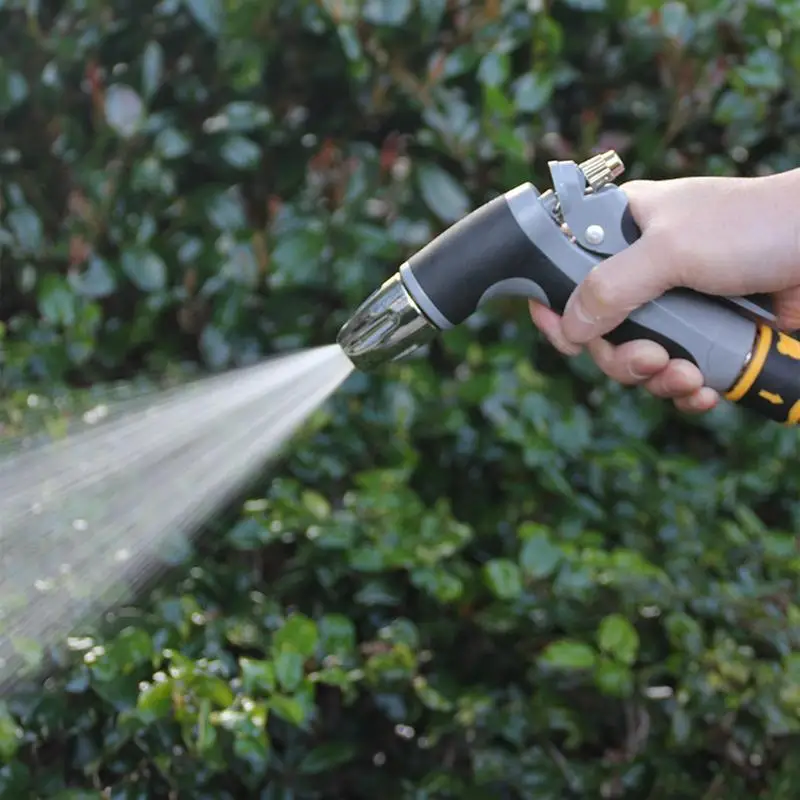 

Garden Hose Nozzle SprayerPressure Hose Nozzle Foam Car Washing Tool Rustproof High-Pressure Car Wash With Multiple Spray Modes