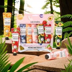 Luxurious Five - Piece Fruit Scented Hand Cream Set for Deep Moisturizing and Lasting Fragrance (5pcs)