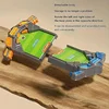 Mini Foosball Games with Interactive Water Sprinkler Design Tabletop Football Soccer Pinball for Indoor Game Room for Kids 4