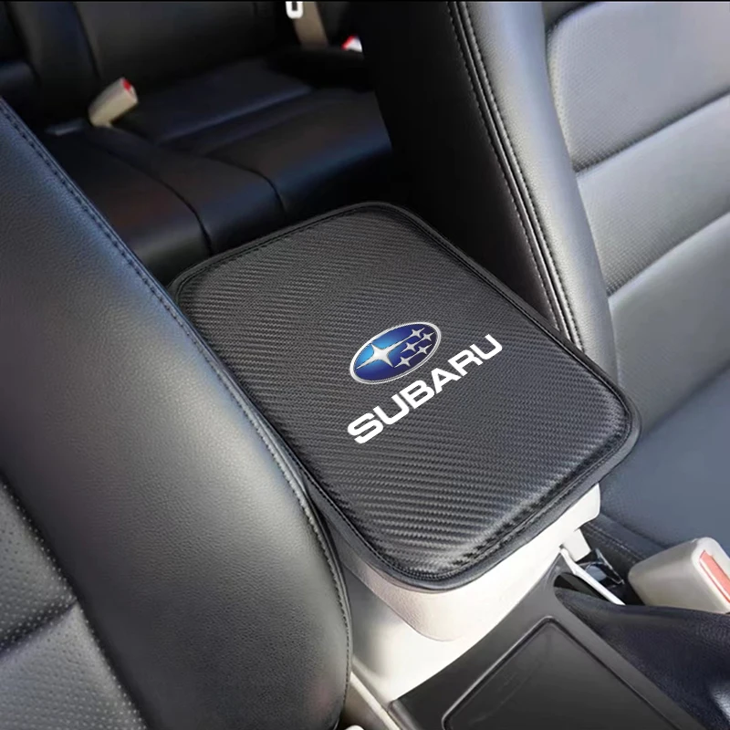 1pcs Interior armrest cushion of the car's central console For Subaru Forester impreza Outback Legacy Tribecacar WRC XV Car 6