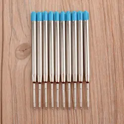 Pack of 10 Premium Smooth Fine Ballpoint Pen Refills - Perfect for Office and School Supplies (10pcs)