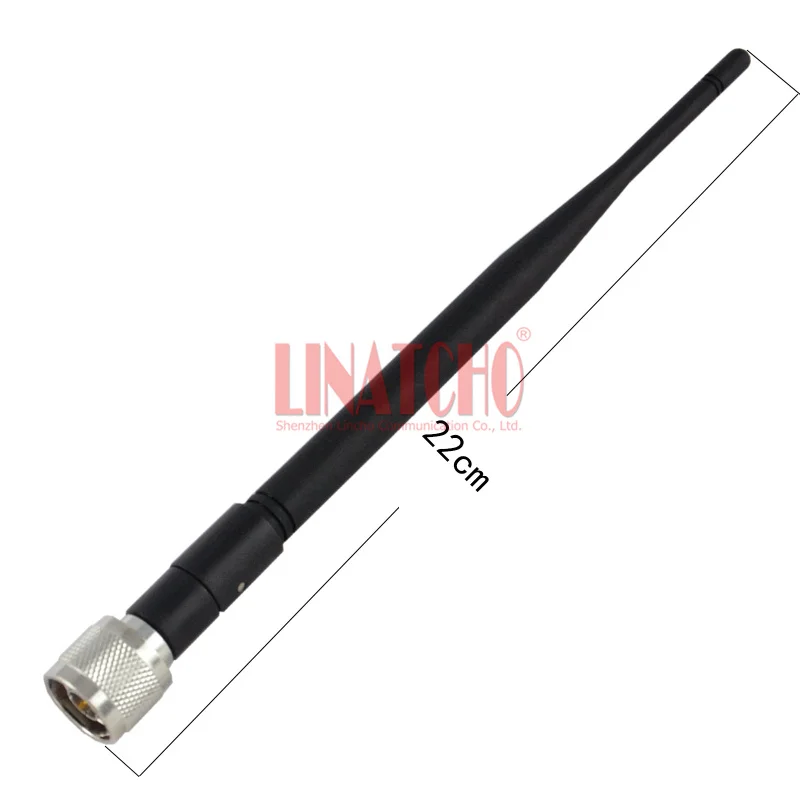 GSM 824-960MHz 900MHz Signal Repeater Indoor Whip Omni Directional Antenna N Male Connector