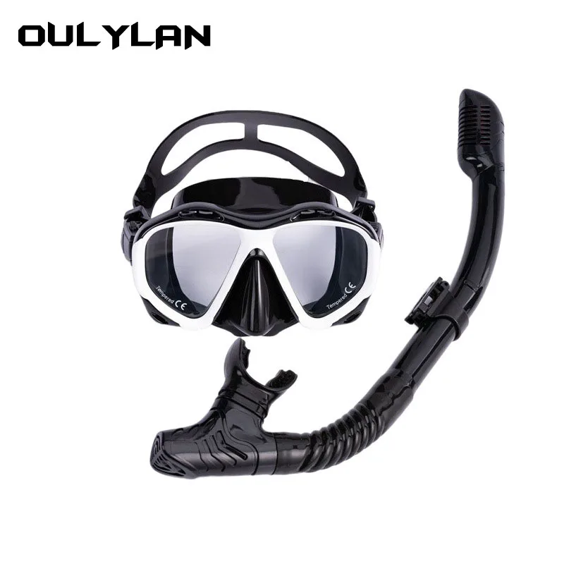 

Силиконовые противотуманные унисекс очки Oulylan для взрослых, комплект очков для подводного плавания, маска для дайвинга, костюм для подводного плавания, оборудование для плавания